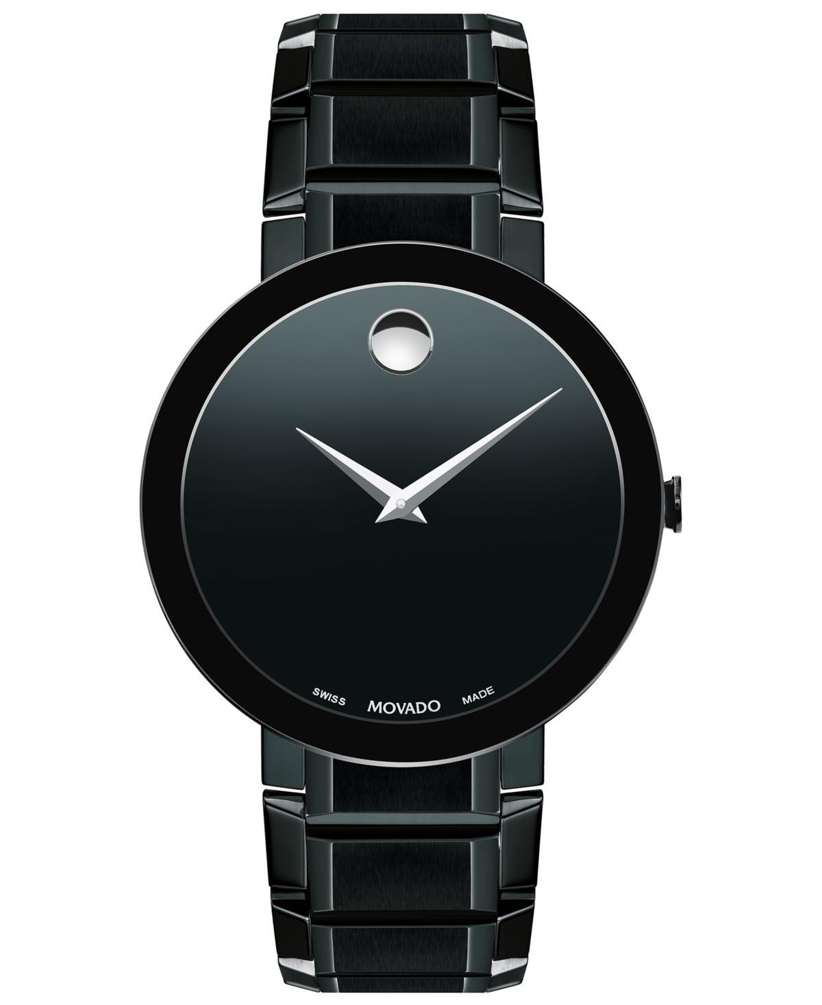 Men's Movado Sapphireâ¢ Blue PVD Watch with Blue Dial (Model: 0607556) Product Image