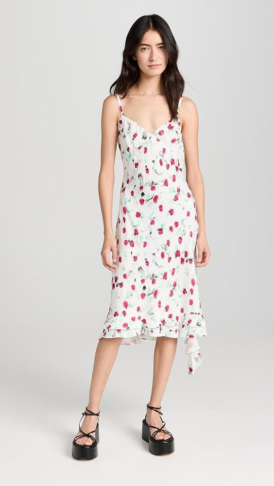 Marni Reverie V Neck Midi Dress | Shopbop Product Image