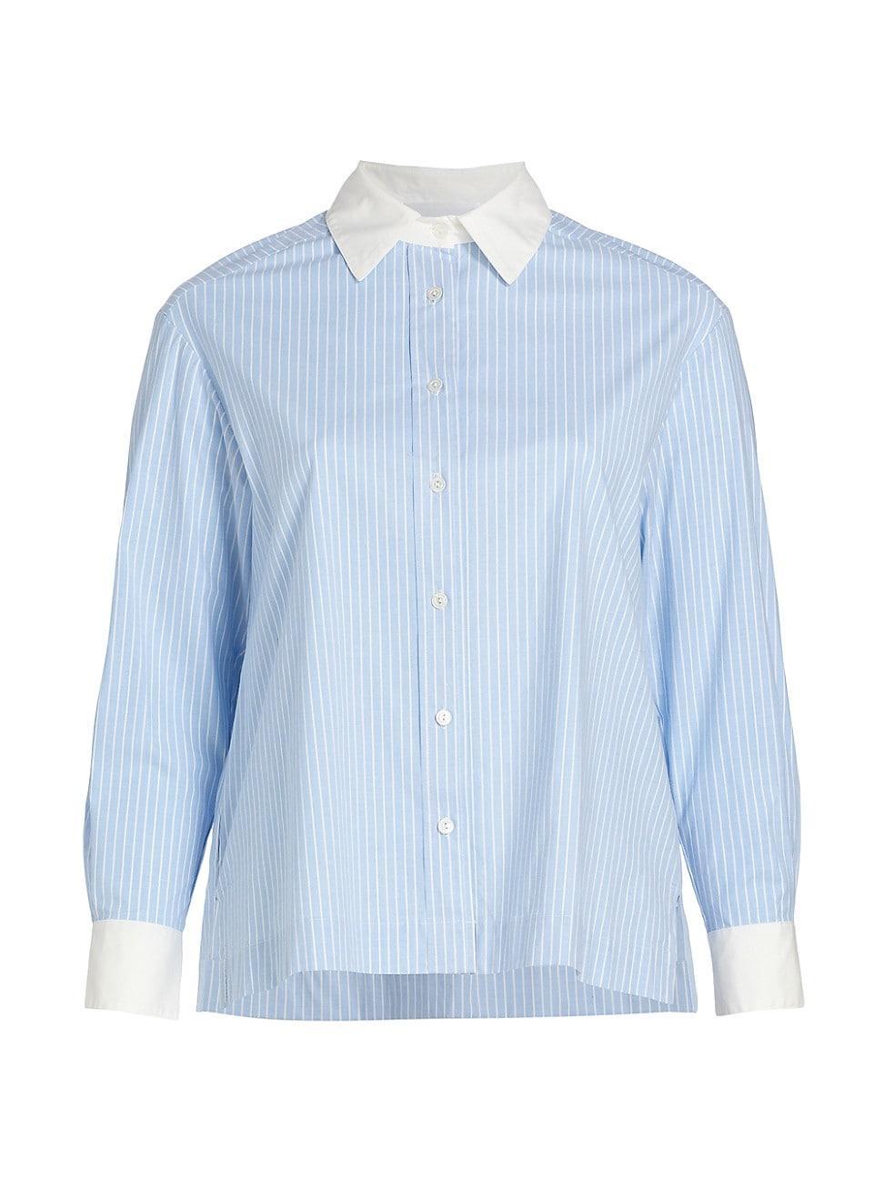 Womens Boxy Striped Shirt Product Image