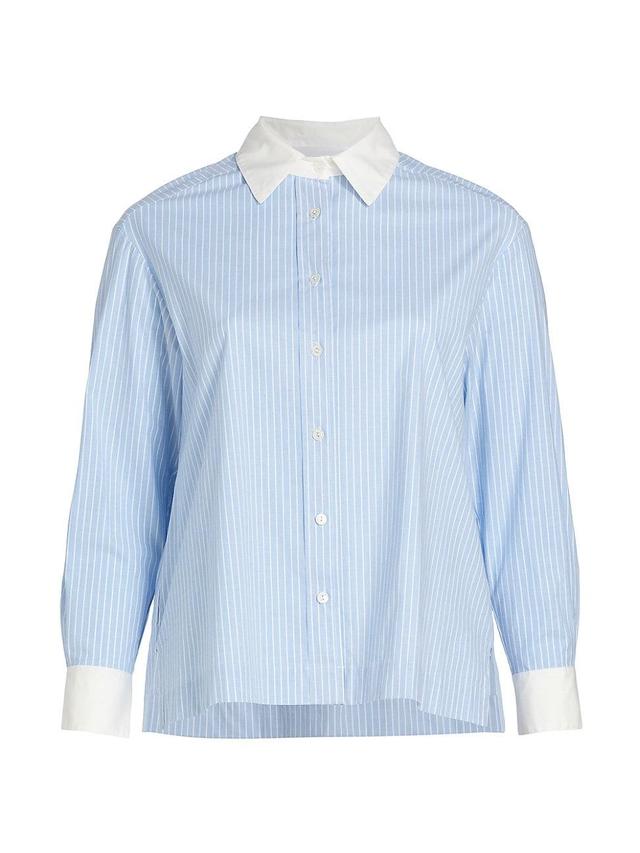 Womens Boxy Striped Shirt Product Image