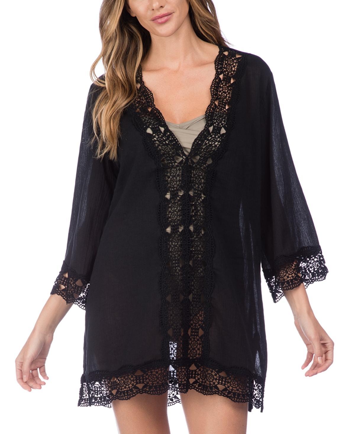 La Blanca Island Fare Tunic Swim Cover-Up Product Image