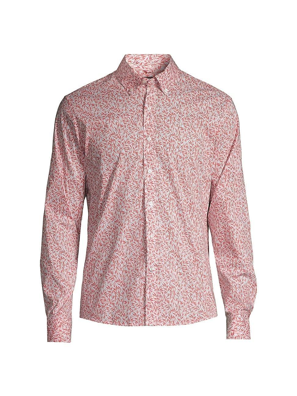 Mens Branch Floral Button-Down Shirt Product Image