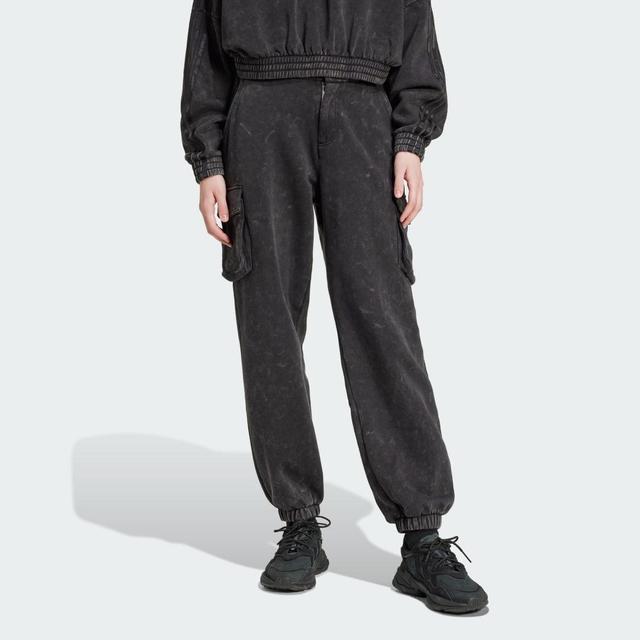 adidas WASH CARGO PANT Black 6 Womens Product Image