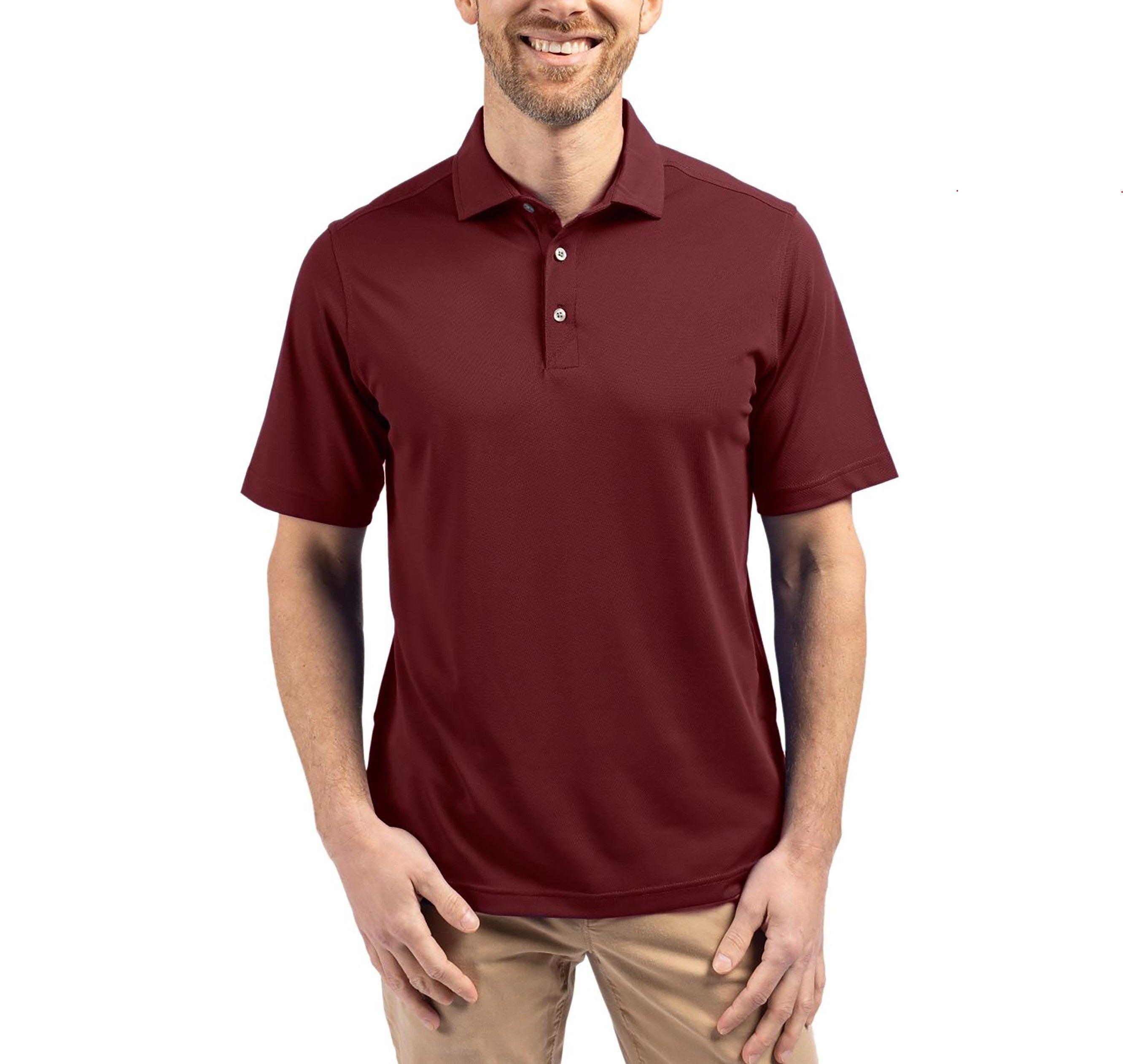 Cutter & Buck Virtue Eco Pique Recycled Men's Polo Product Image