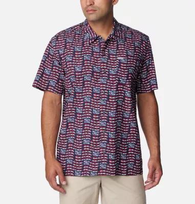 Columbia Men's PFG Trollers Best Short Sleeve Shirt Tall- Product Image