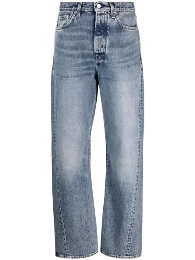 Straight-leg Jeans In Blue Product Image