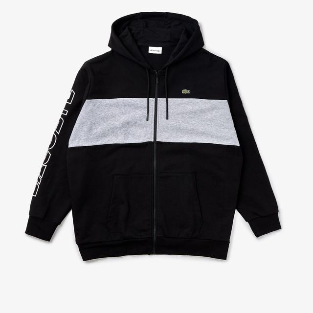 Men's Big Fit Zip-Up Hoodie Product Image