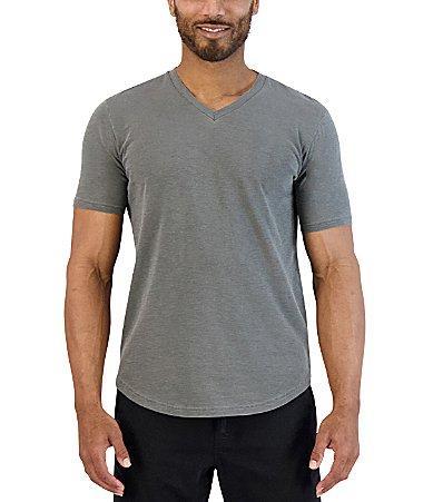 Goodlife Sun-Faded Slub Scallop Short-Sleeve V-Neck T Product Image