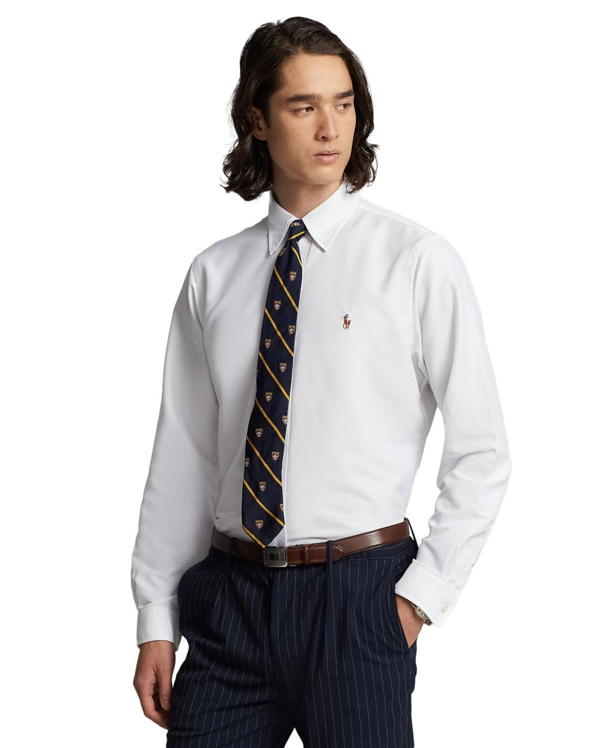 Polo Ralph Lauren Classic Fit Performance Stretch Oxford Long Sleeve Woven Shirt Product Image