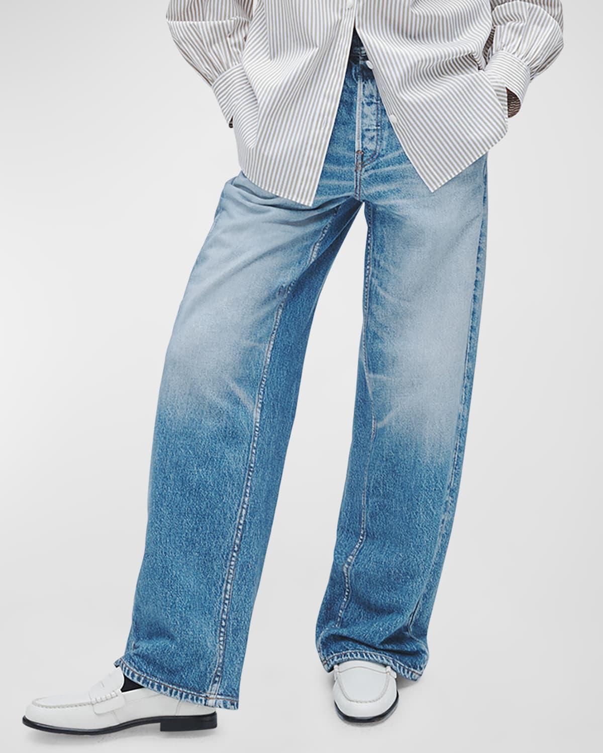 Womens Miramar Wide-Leg Jeans Product Image