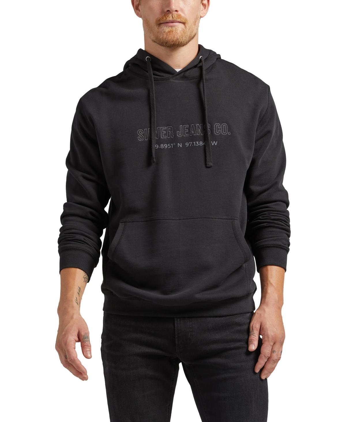 Silver Jeans Co. Mens Logo Hoodie Sweatshirt Product Image