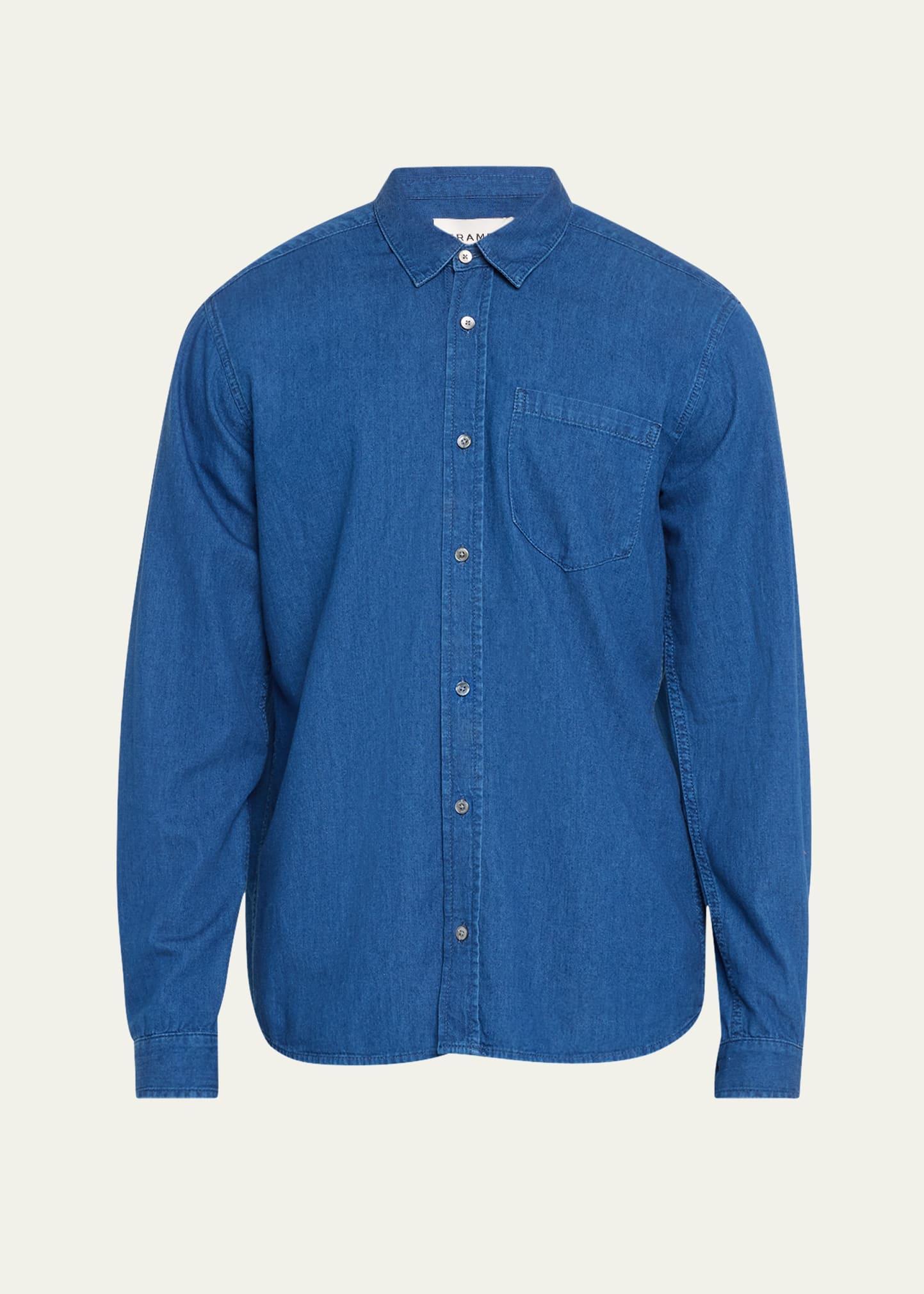 Mens Chambray Sport Shirt Product Image