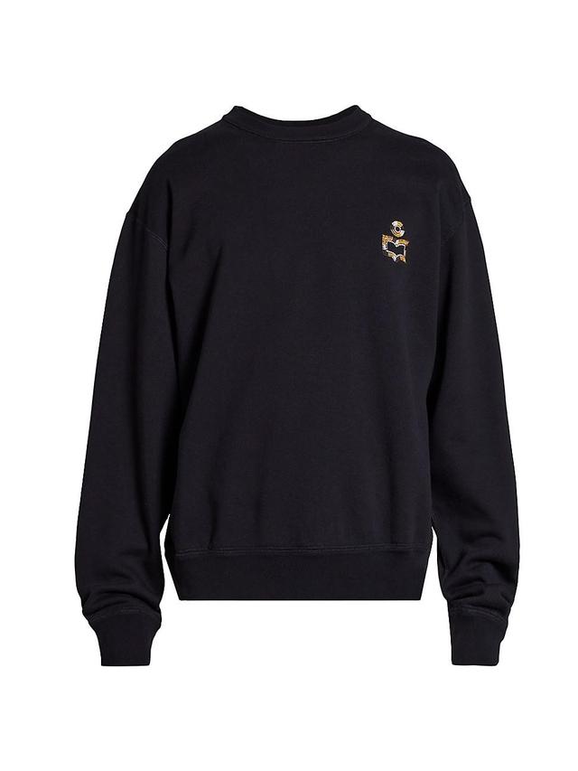 Mens Mikoe Logo-Embroidered Crewneck Sweatshirt Product Image