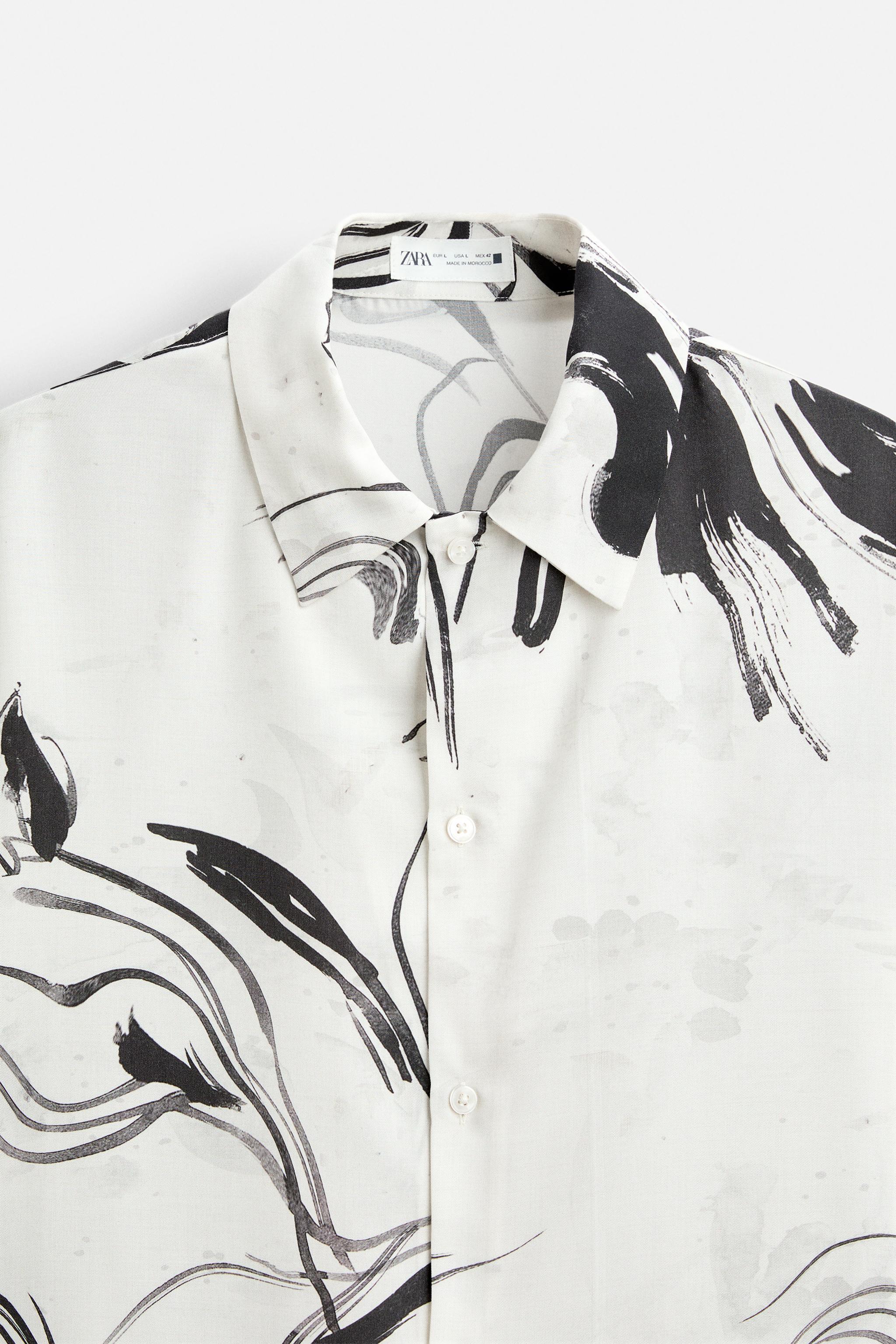 PRINTED LYOCELL SHIRT Product Image