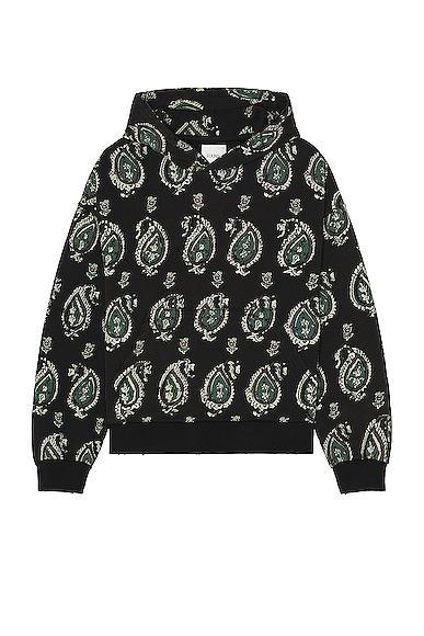 Found Monogram Hoodie in Black. Size L, M, XL/1X. Product Image