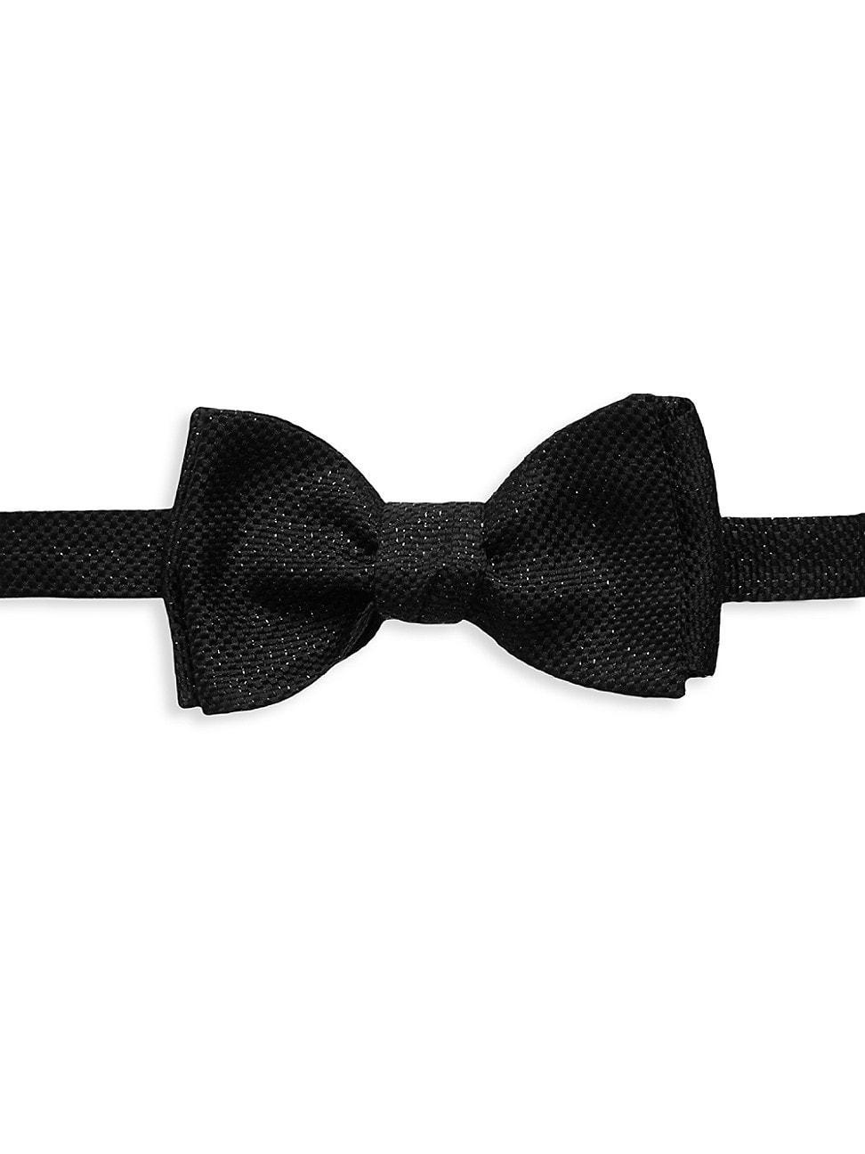 Eton Solid Silk Blend Bow Tie Product Image