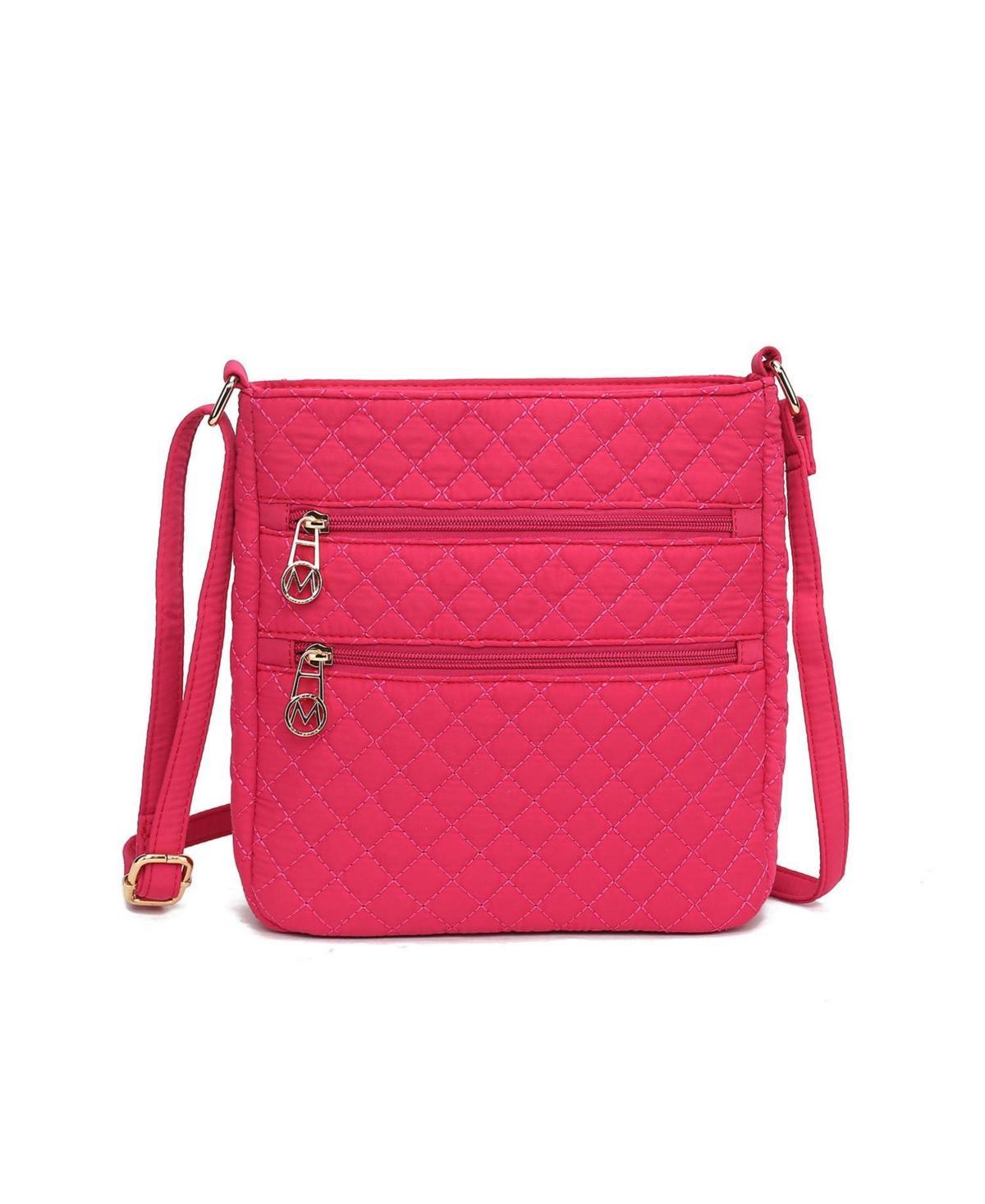 Mkf Collection Lainey Solid Quilted Cotton Women s Crossbody by Mia K Product Image