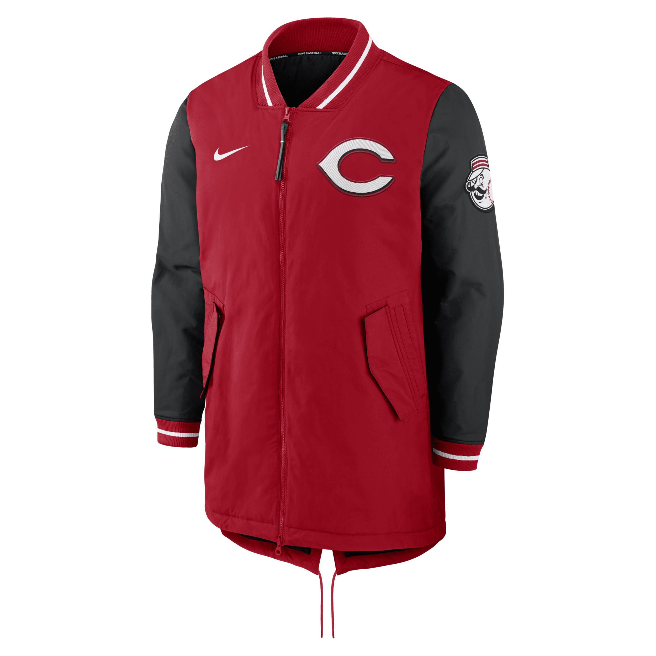 Nike Mens Dugout (MLB Cincinnati Reds) Full-Zip Jacket Product Image