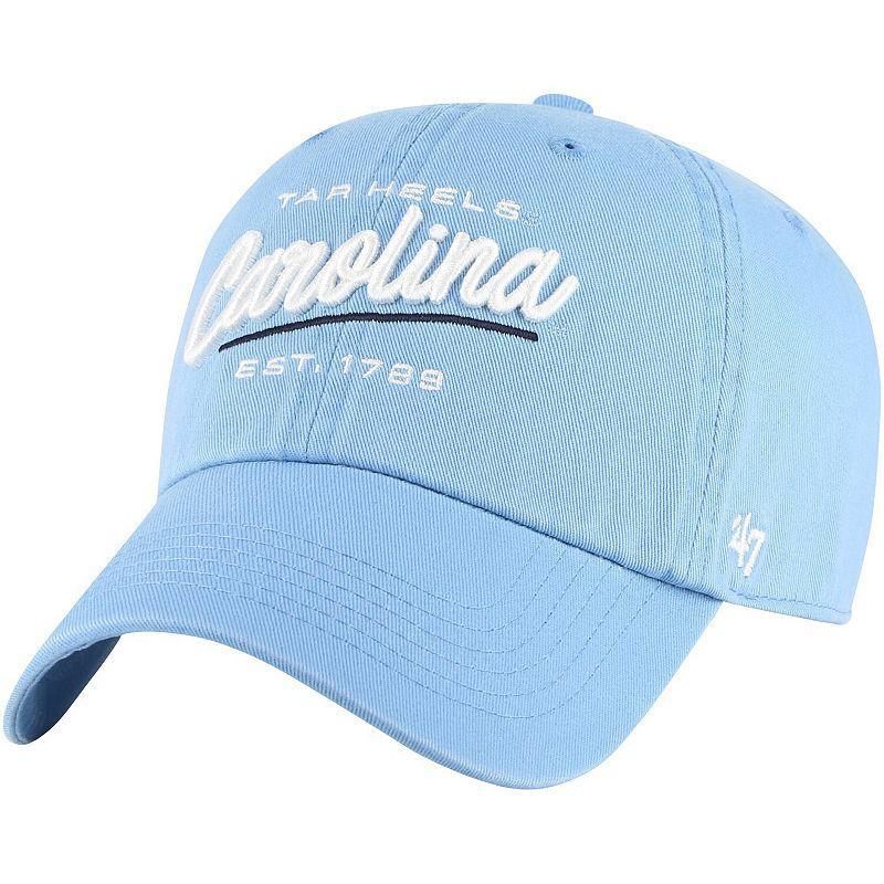 Womens 47 Carolina Blue North Carolina Tar Heels Sidney Clean Up Adjustable Hat Product Image