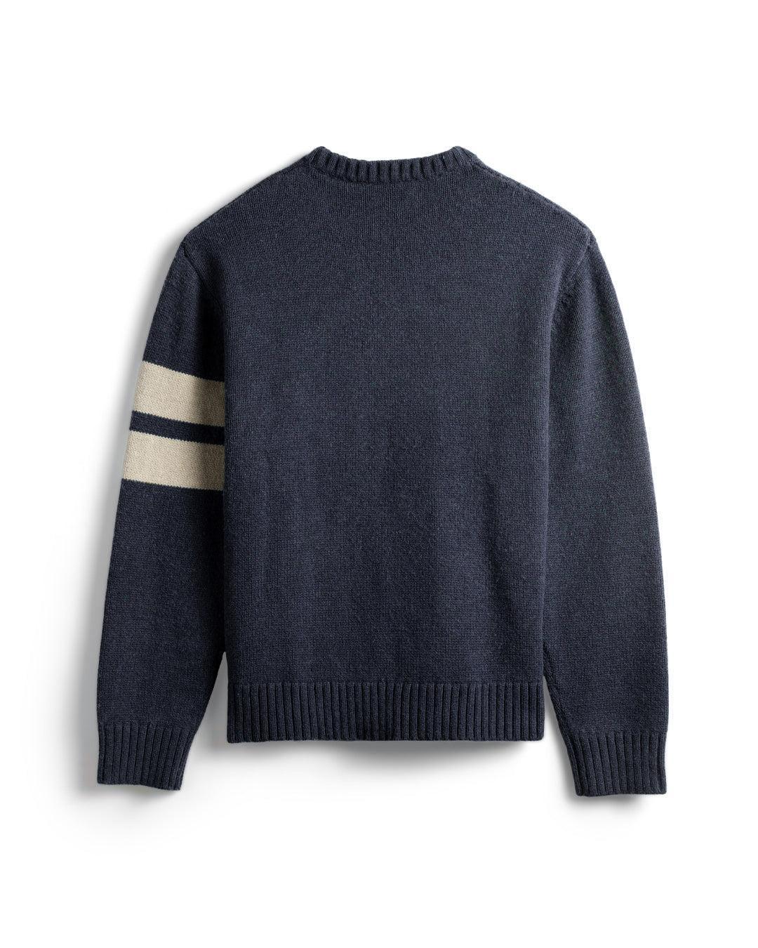 Comp Stripe Sweater - Olive Product Image