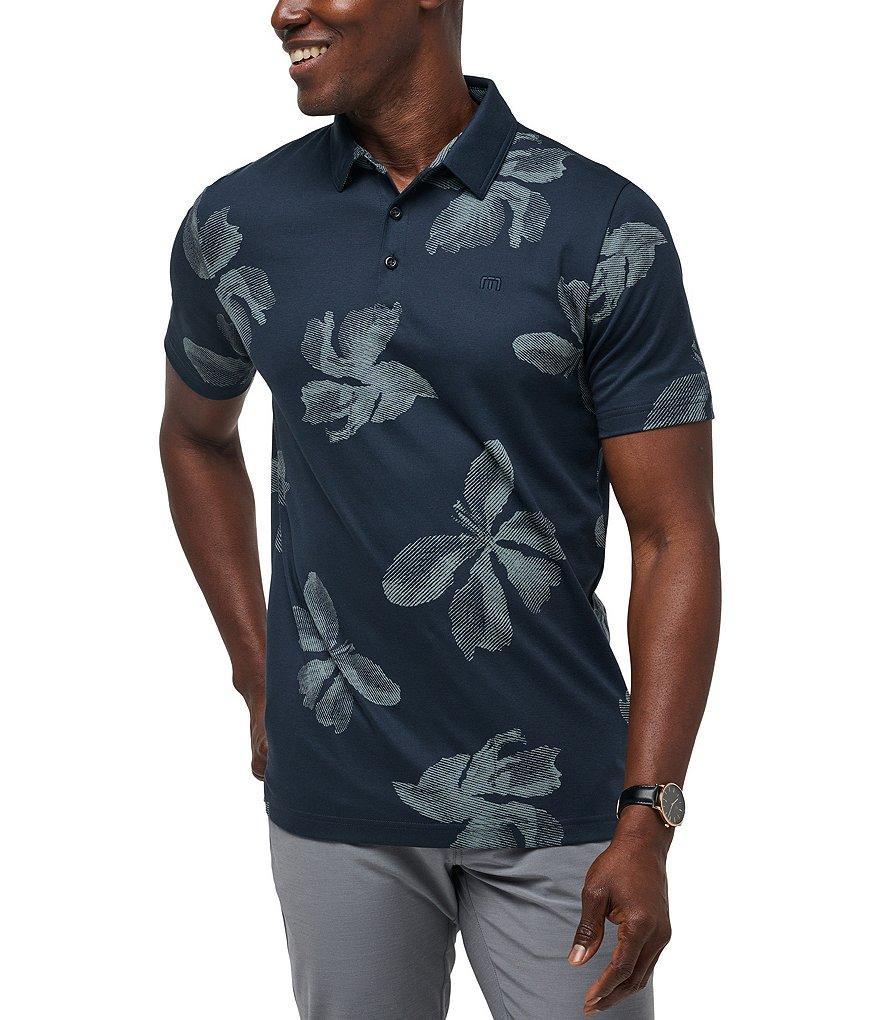 TravisMathew Tropical Tour Short Sleeve Polo Shirt Product Image