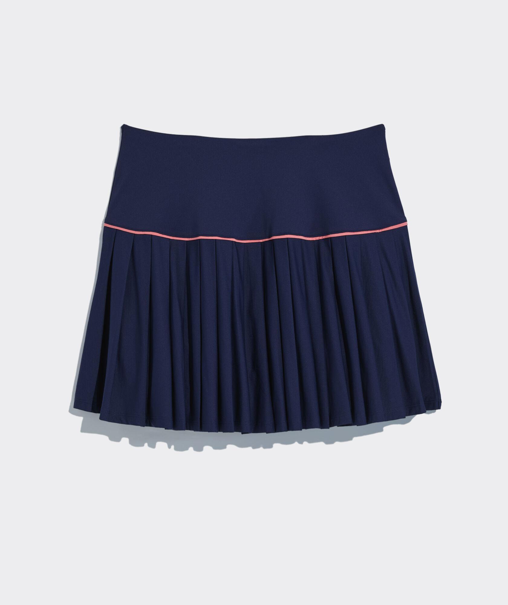 Mid-Rise Performance Pleated Skort Product Image