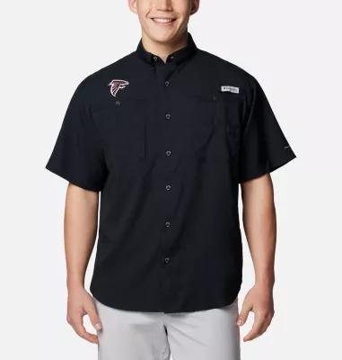 Columbia Men's PFG Tamiami Short Sleeve Shirt - Atlanta Falcons- Product Image