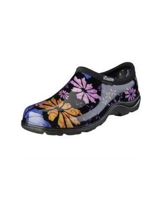 Sloggers Womens Rain Garden Shoes Flower Power Print Product Image