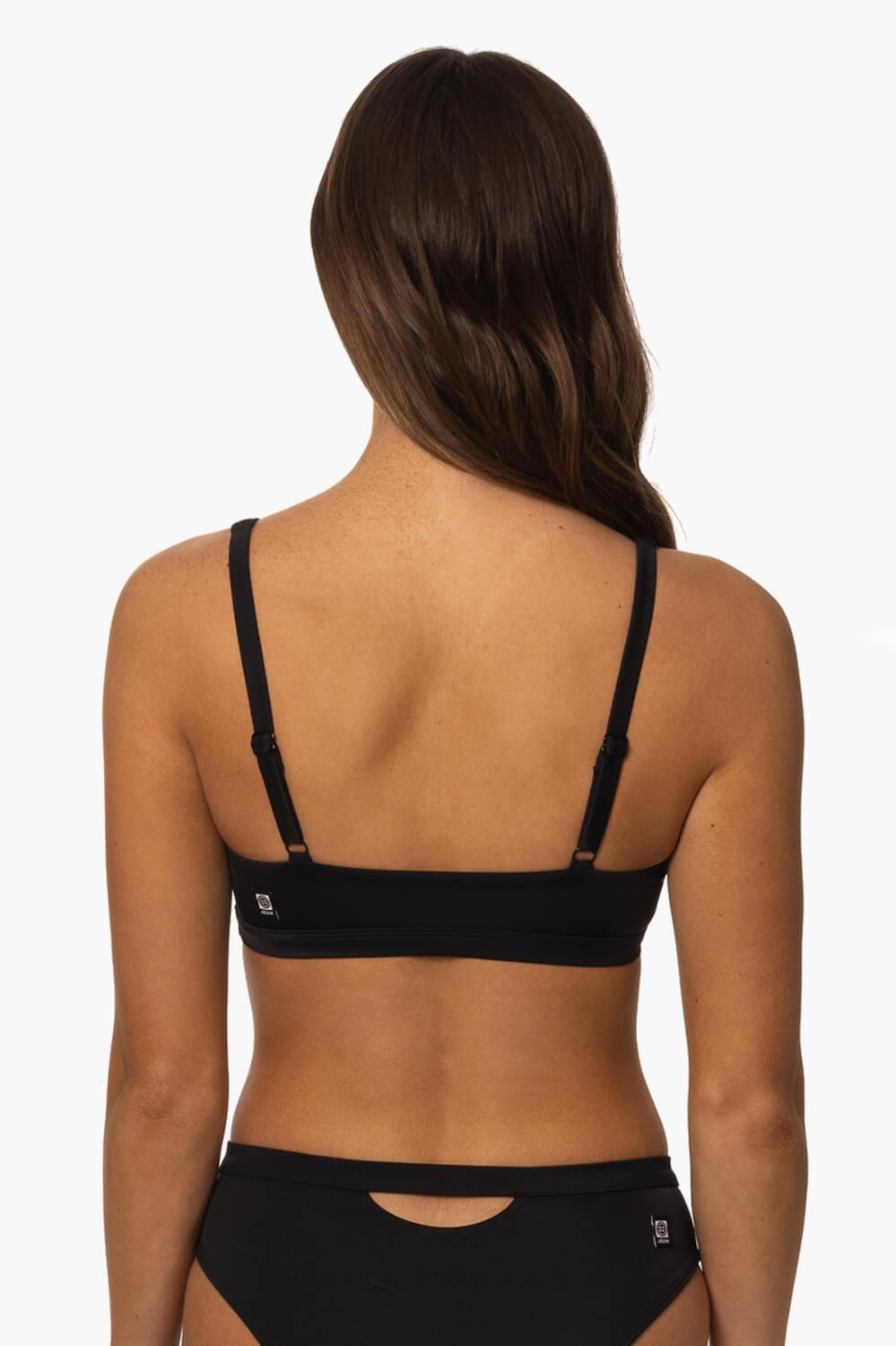 Amelia Bikini Top - Black Product Image