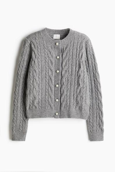 Cable-Knit Cardigan product image