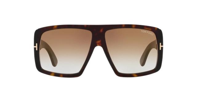 TOM FORD Raven Sunglasses In Brown Gradient Product Image