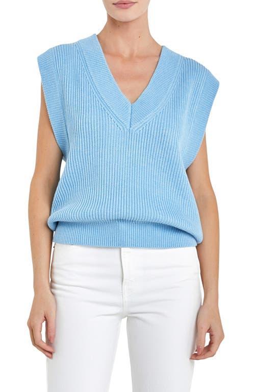 English Factory Throw On Sweater Vest Product Image