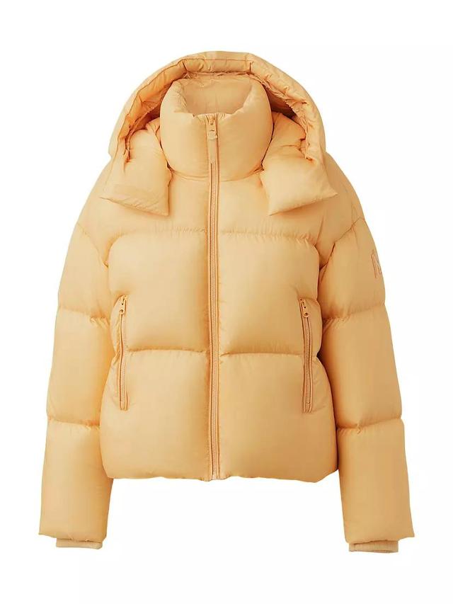 Tessy Quilted Hooded Down Jacket Product Image