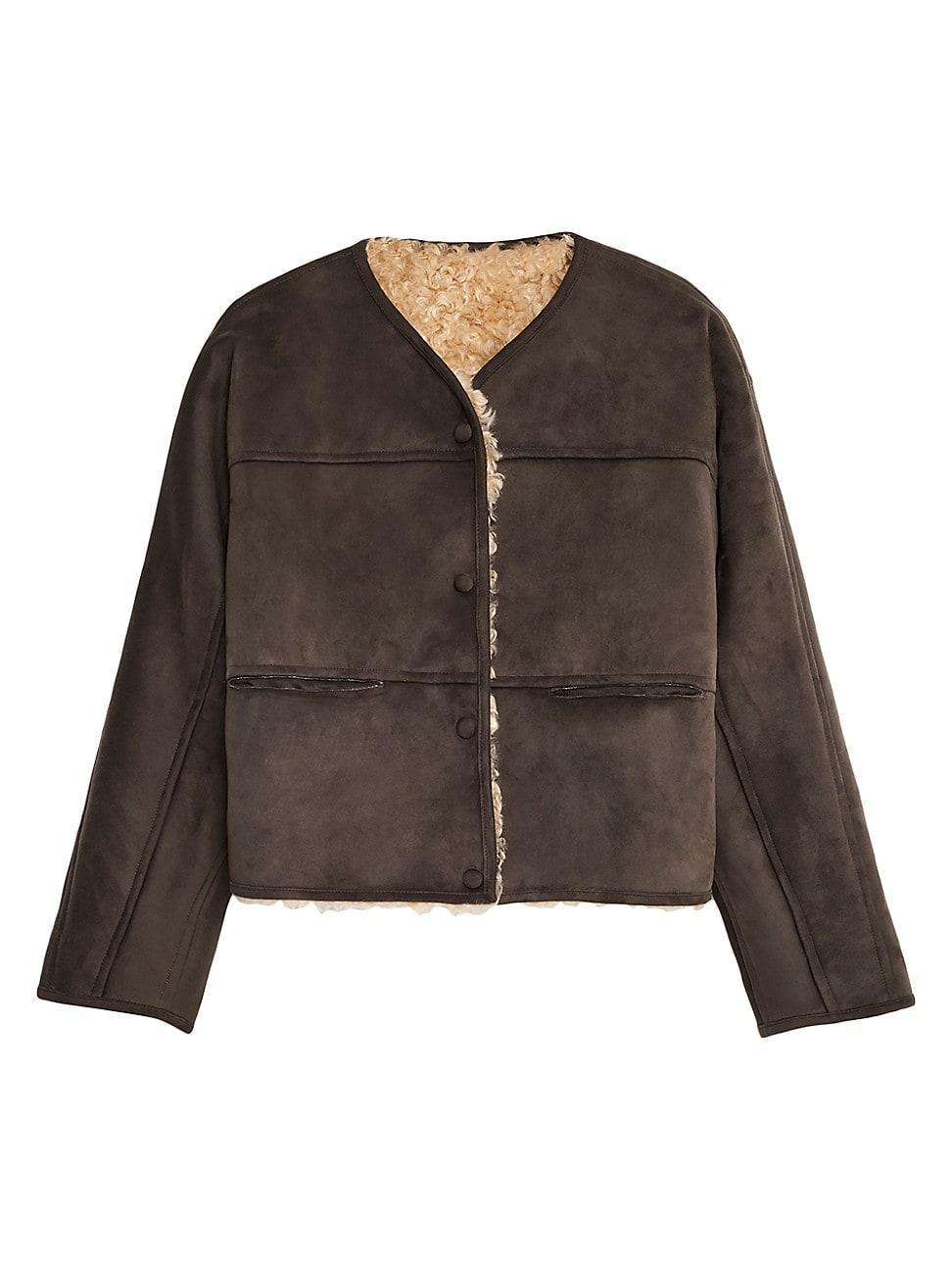 Stand Studio Charmaine Faux Shearling Jacket Product Image