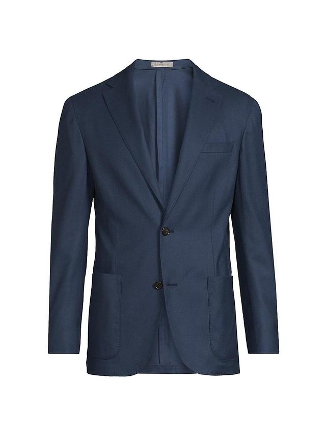 Mens Lightweight Wool-Silk Jacket Product Image