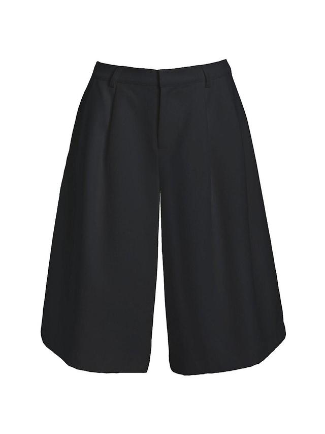 Alyson Pleated Trouser Shorts Product Image