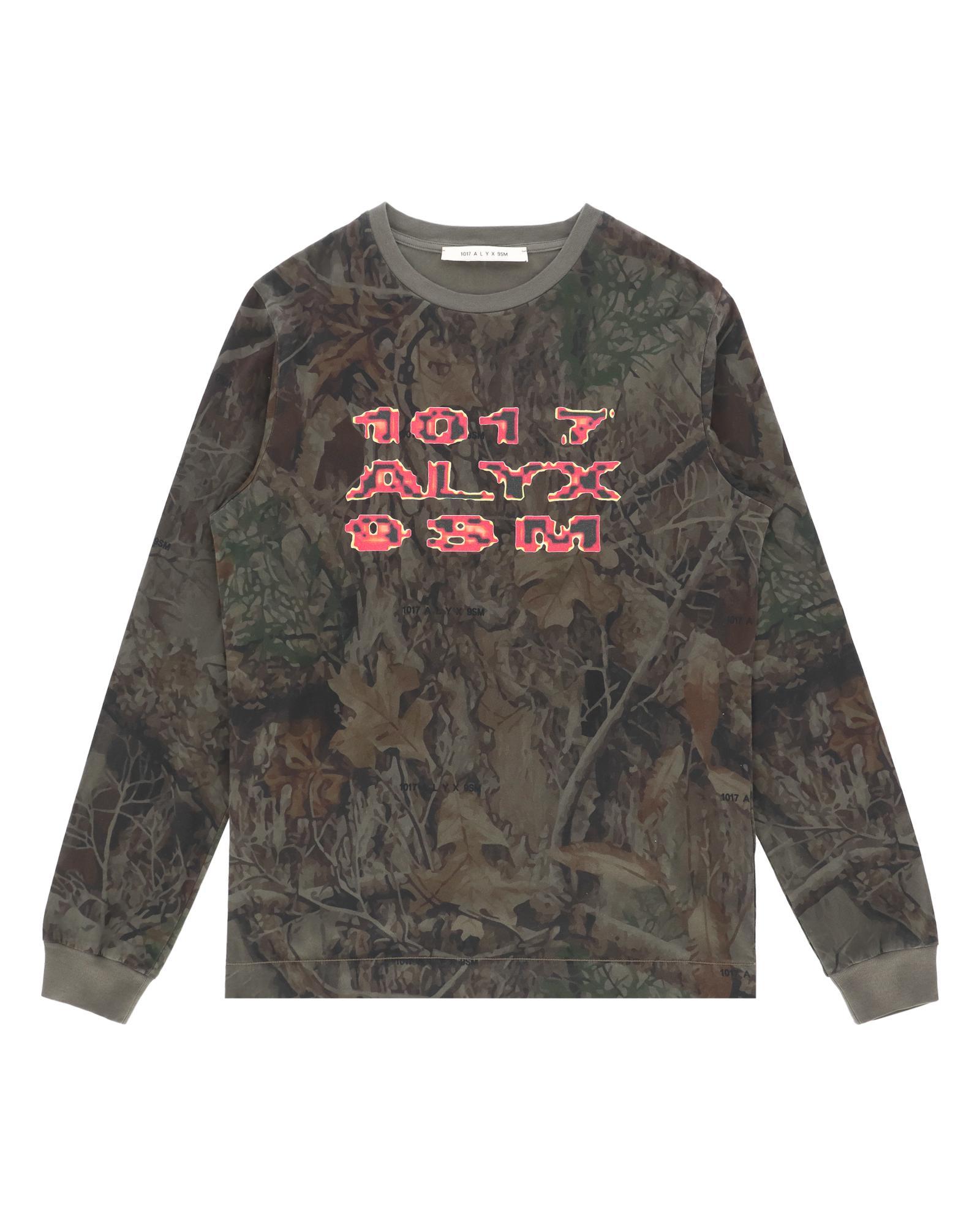 1017 ALYX 9SM | LONG SLEEVE CAMO T-SHIRT | T-SHIRTS Product Image