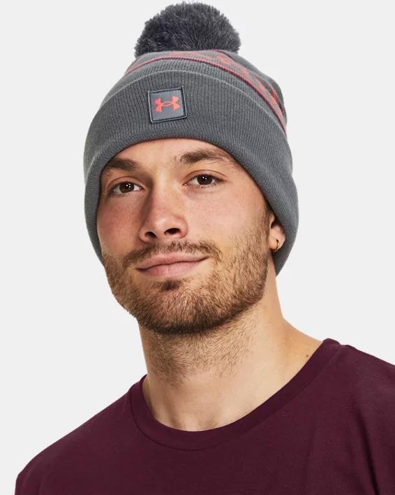 Men's UA Halftime Pom Beanie Product Image