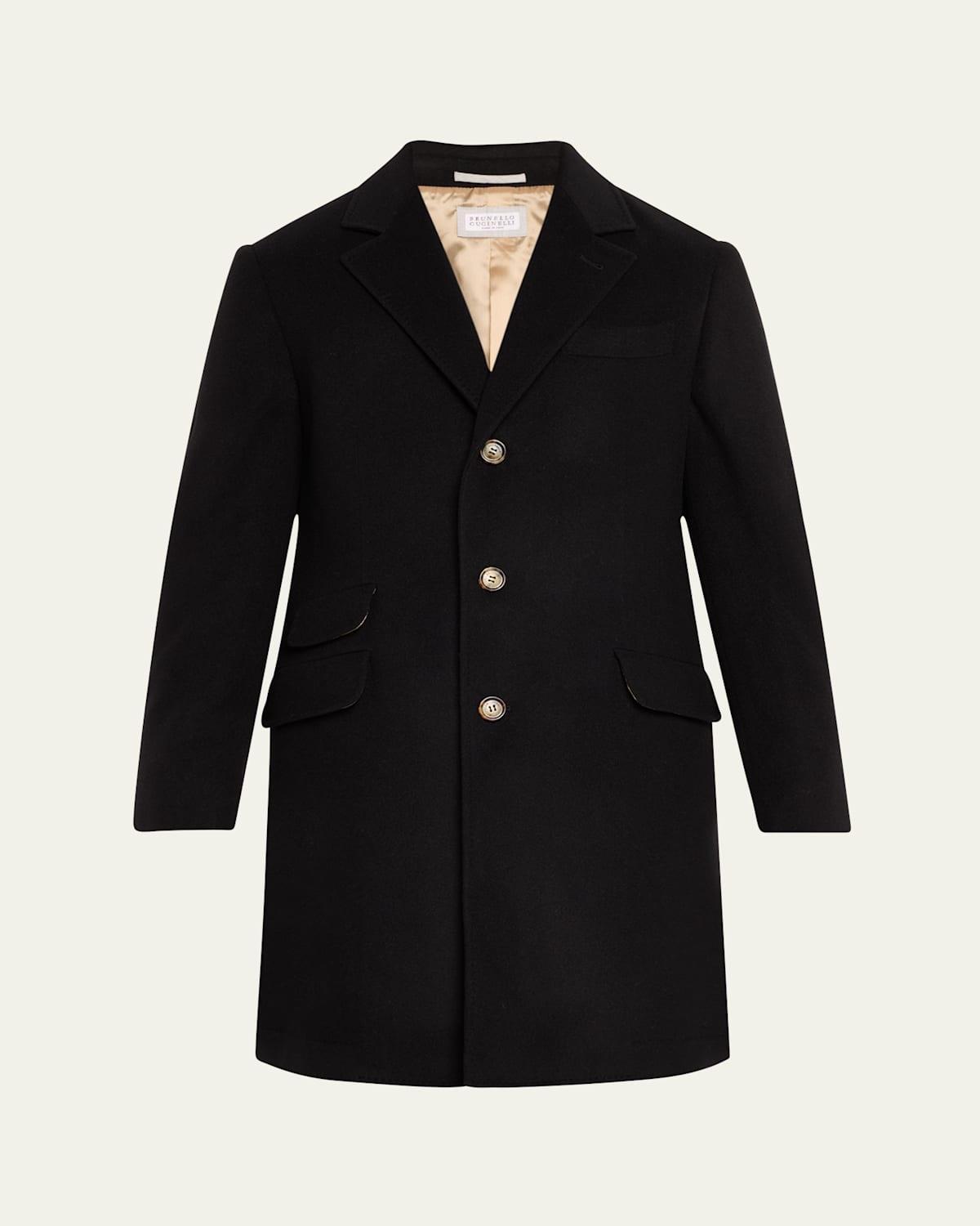 Mens Cashmere Topcoat Product Image