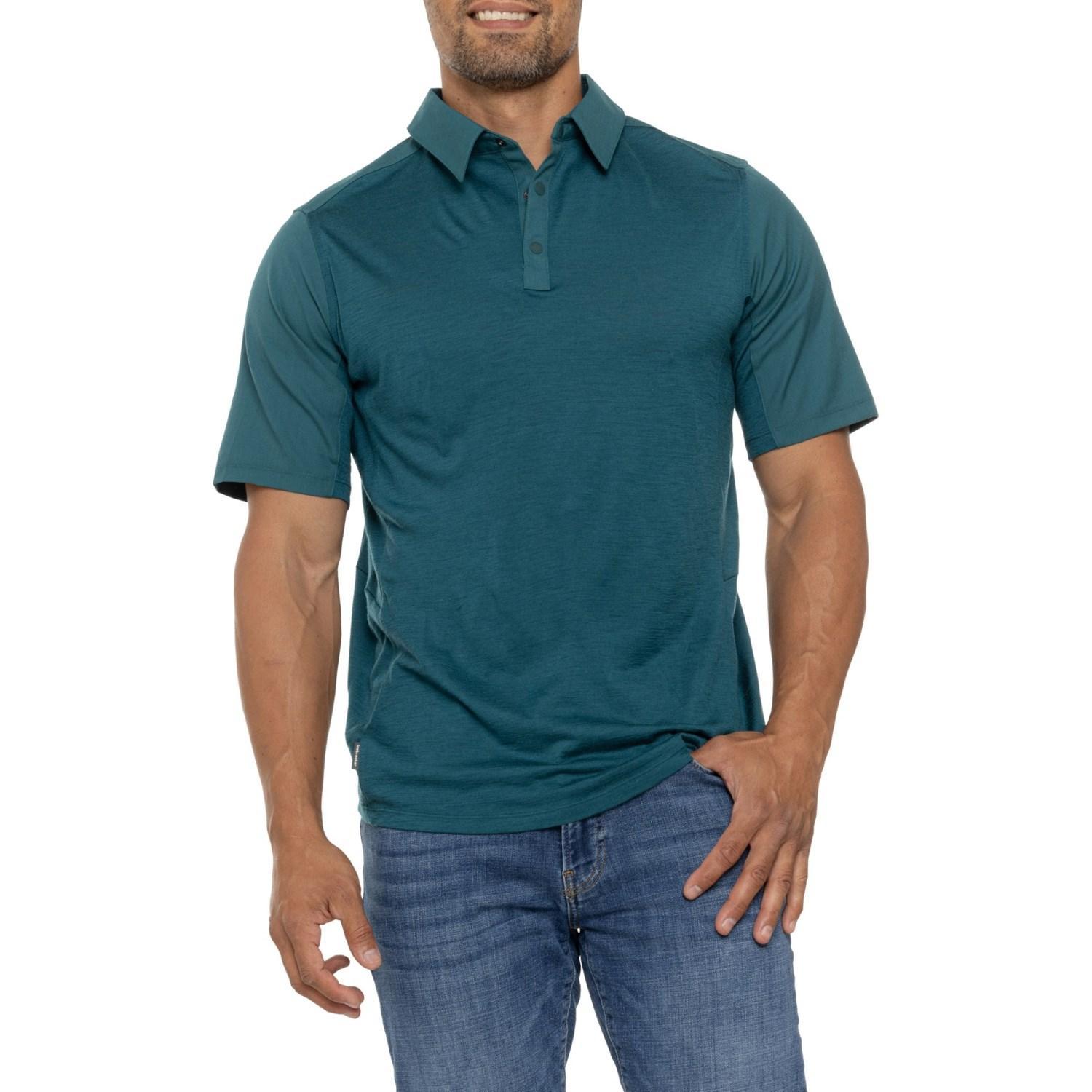 Icebreaker Hike Shirt - Merino Wool, Short Sleeve Product Image