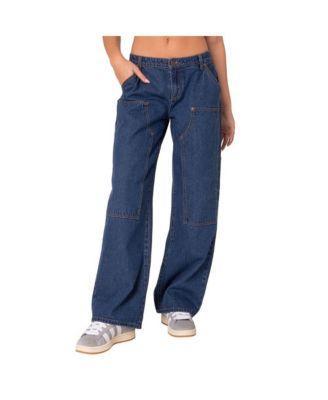 Womens Ayla low rise carpenter jeans Product Image