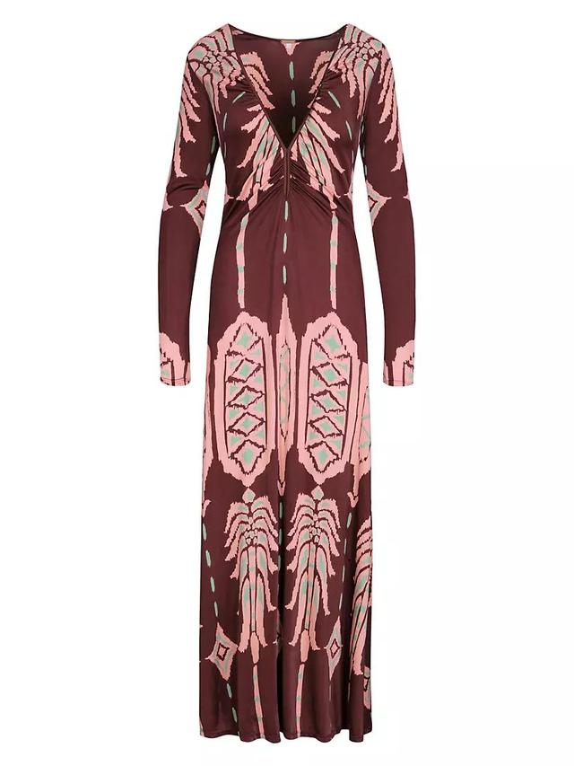 Anouk Alma Bordada Jersey Ankle Dress Product Image