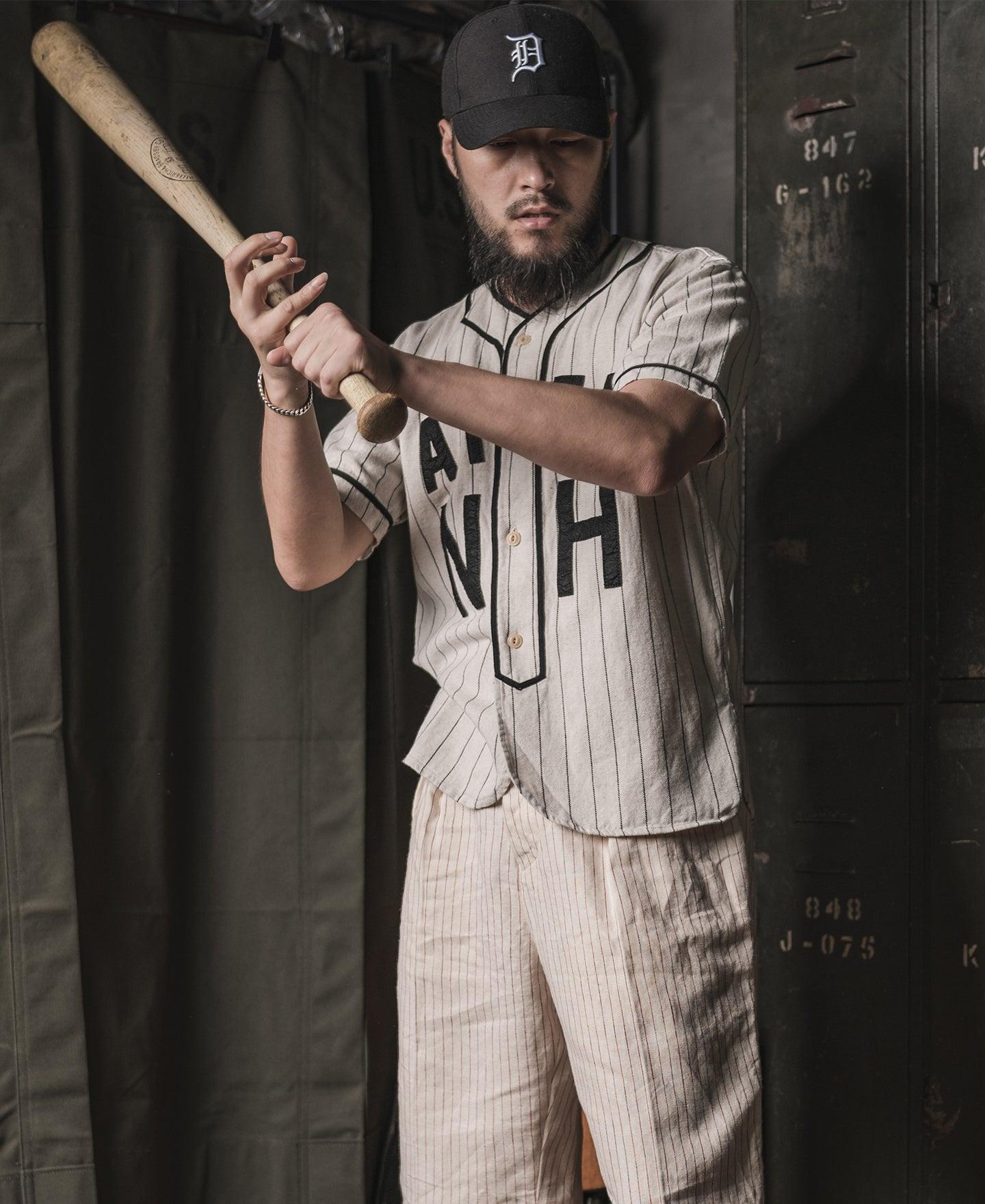 WWII Military Baseball Shirt - AIEA NH Product Image