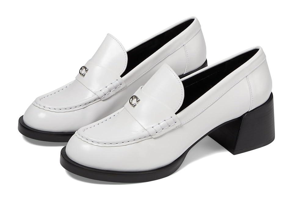 COACH Natalie Loafer (Optic ) Women's Flat Shoes Product Image