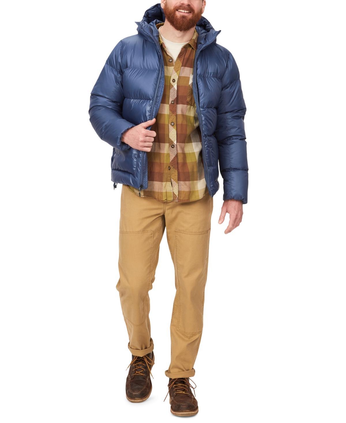 Marmot Mens Guides Quilted Full-Zip Hooded Down Jacket Product Image