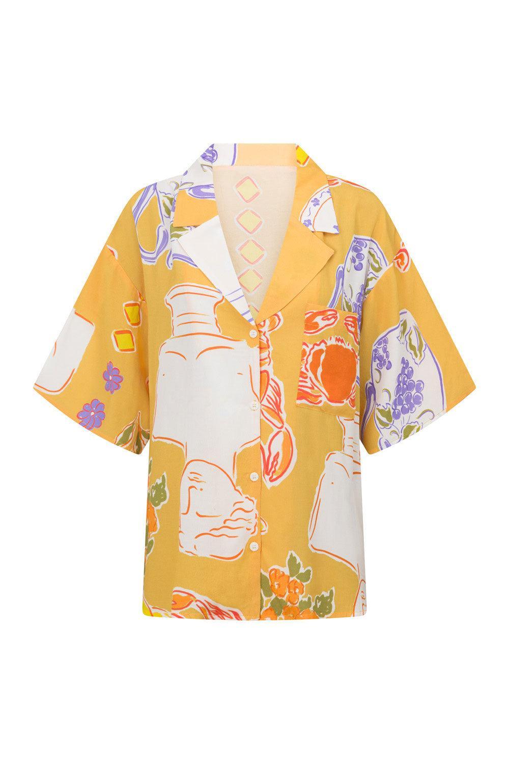 Thessy Top - Ciao Yellow Product Image