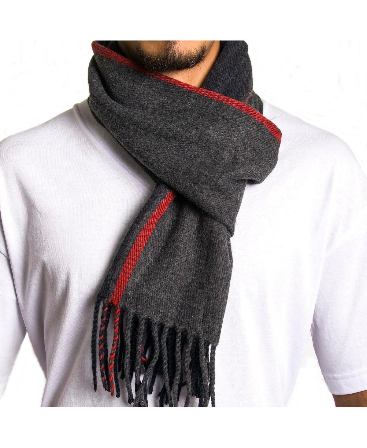 Alpine Swiss Mens Scarf Soft 80 Inch Long Warm Scarves Plaids Winter Shawl Product Image