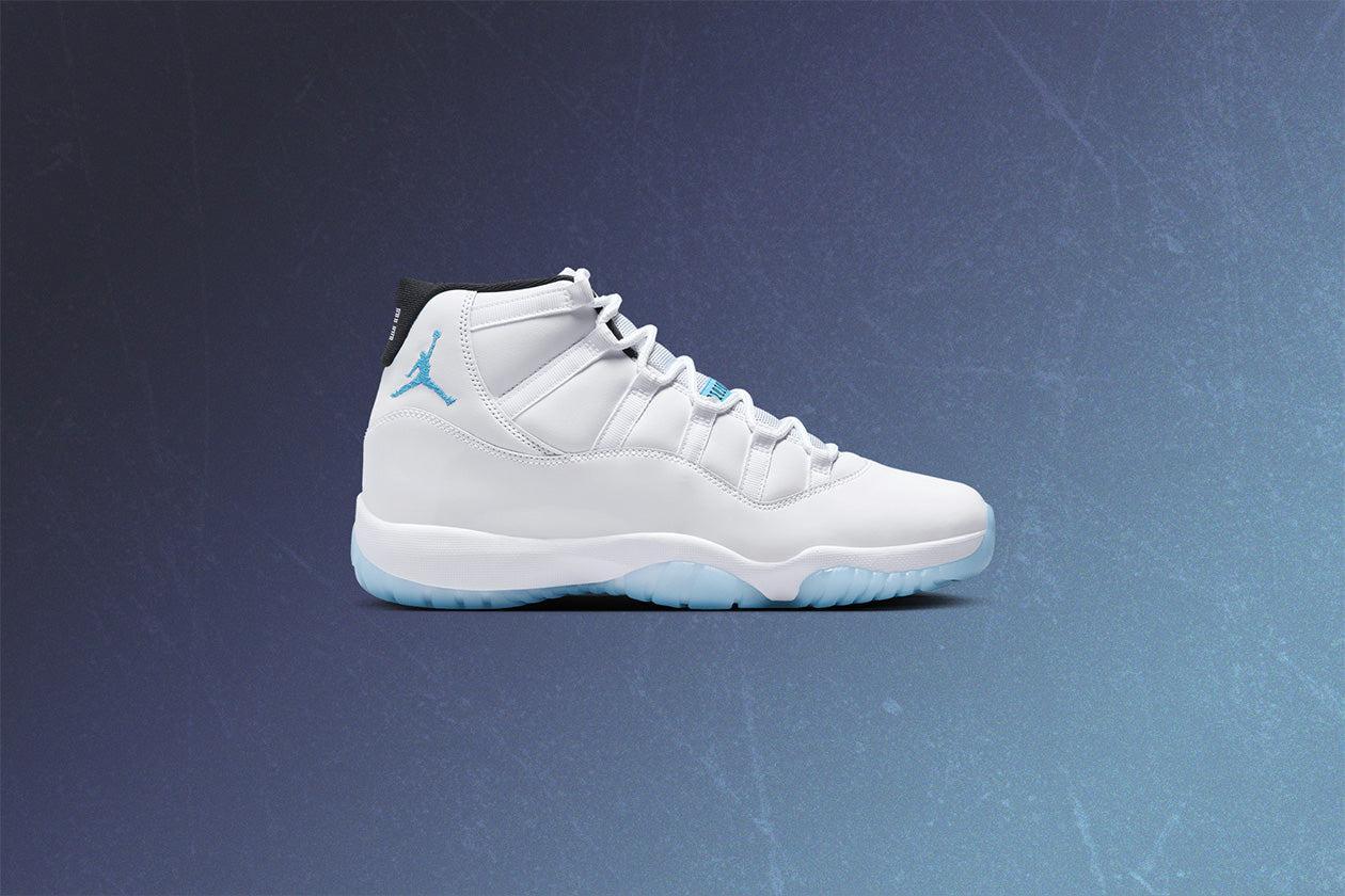 Air Jordan 11 Retro - White/Legend Blue/Black Male Product Image