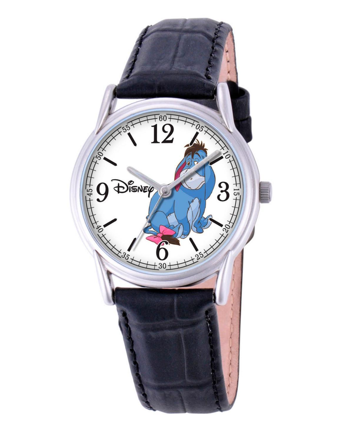 Disney Cardiff Womens Eeyore Brown Leather Watch, One Size Product Image