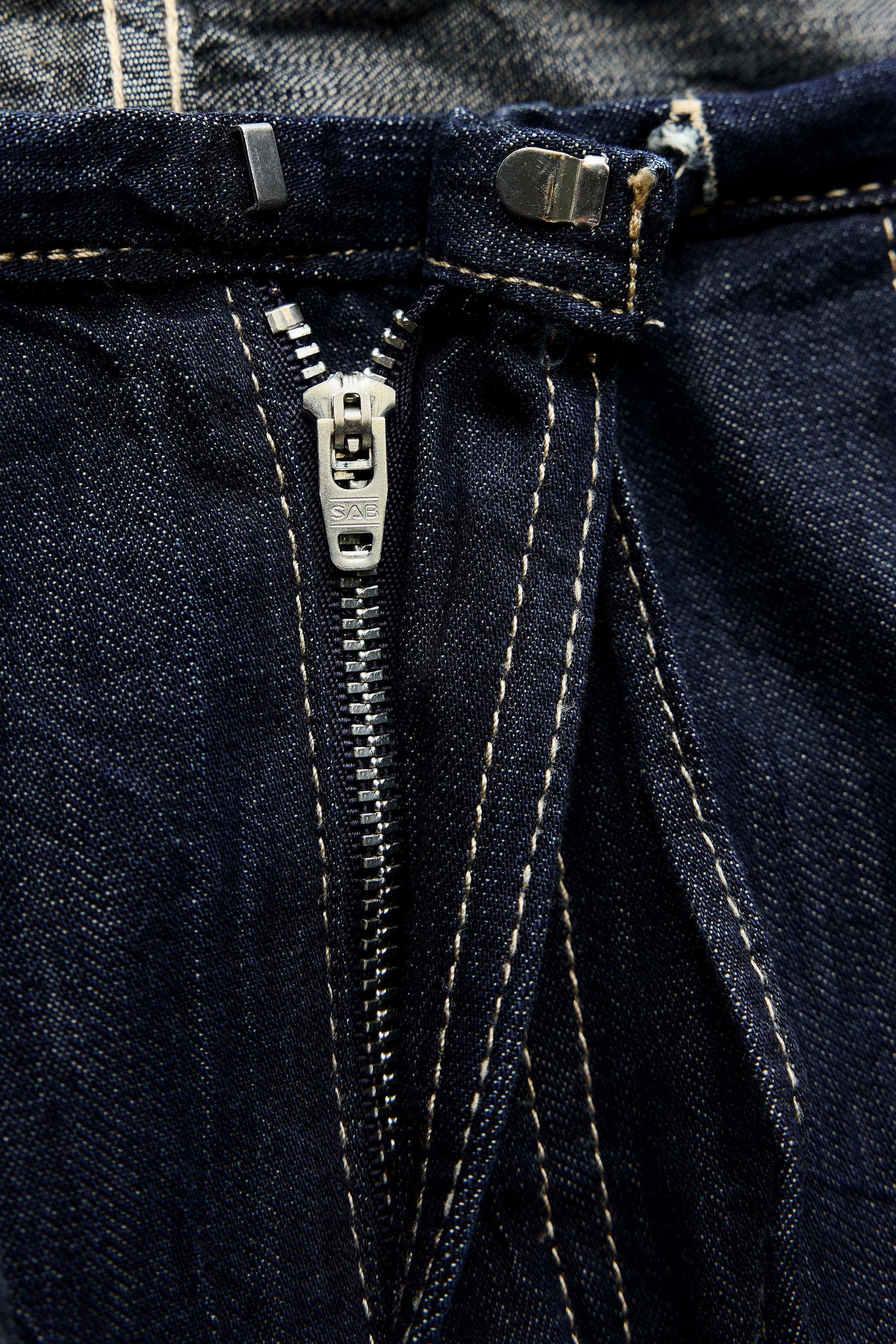 TRF DENIM TIED PANTS Product Image